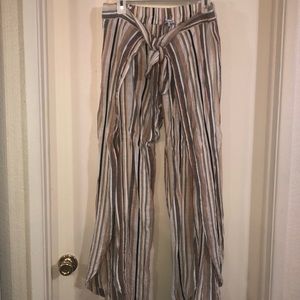 Peek-a-boo Cotton Lounge Pants